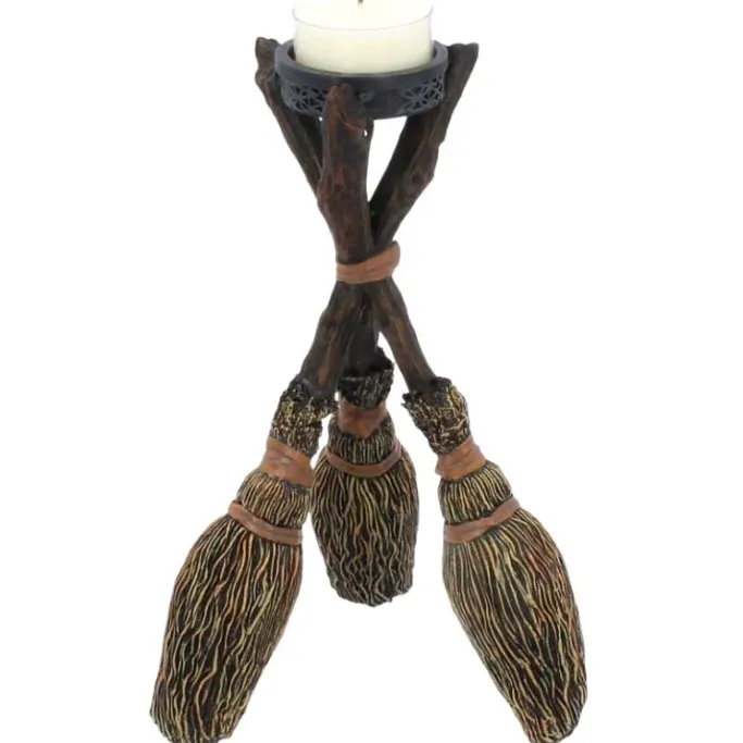 Nemesis Now Broomstick Tea Light Holder