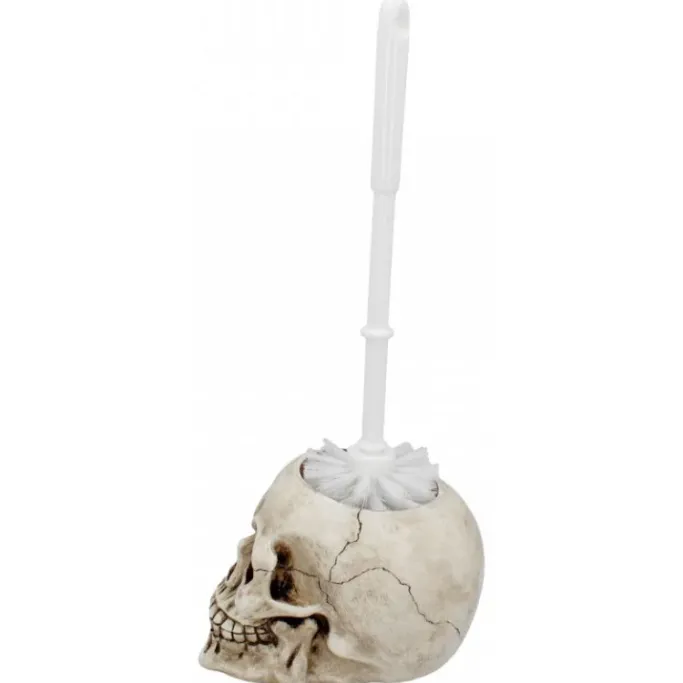 Nemesis Now Brush with Death Skull Toilet Brush
