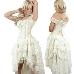 Burleska Ophelie Dress Cream