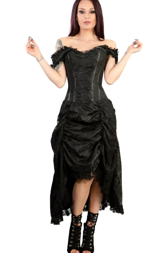 Burleska Passion Corset Dress Black