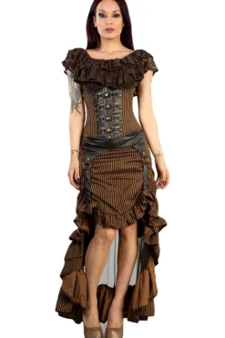 Burleska Steampunk Gemini Underbust Corset