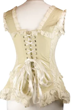 Burleska Steampunk Venice Bodice Cream