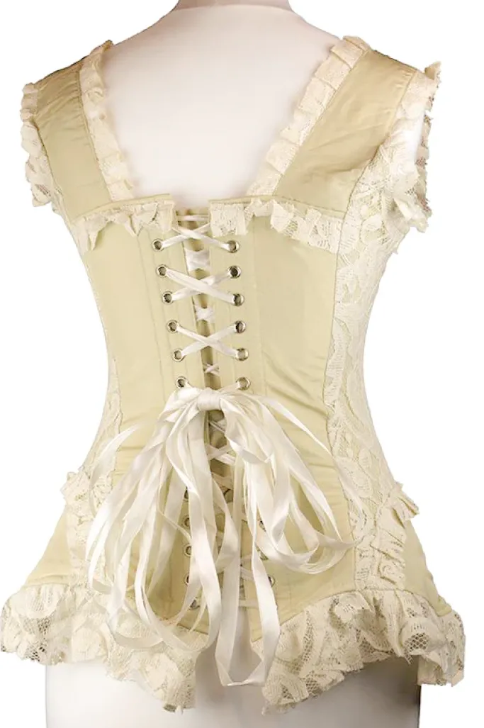 Burleska Steampunk Venice Bodice Cream