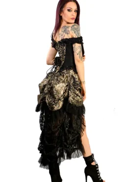 Burleska Versailles Gold Corset Dress