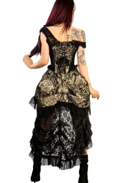 Burleska Versailles Gold Corset Dress
