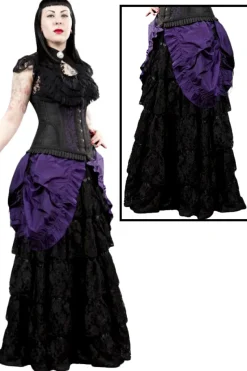Burleska Victorian Gothic Maxi Skirt