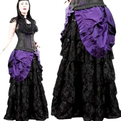 Burleska Victorian Gothic Maxi Skirt