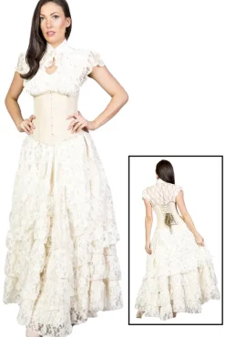Burleska Victorian Skirt Cream