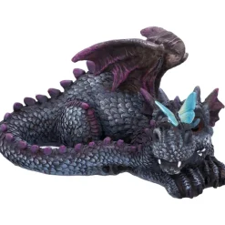 Nemesis Now Butterfly Rest Dragon Purple