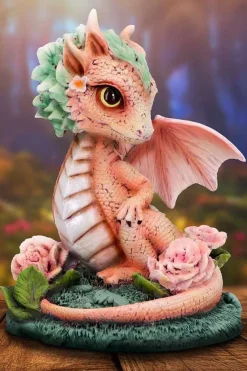 Nemesis Now Carnation Flower Dragon Figurine