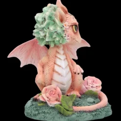 Nemesis Now Carnation Flower Dragon Figurine