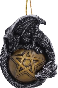 Nemesis Now Caspar Festive Hanging Dragon Ornament
