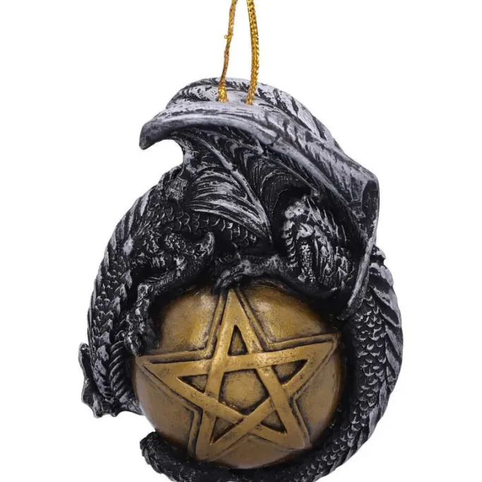 Nemesis Now Caspar Festive Hanging Dragon Ornament