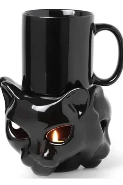 Alchemy Gothic Cat Mug Warmer