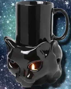 Alchemy Gothic Cat Mug Warmer