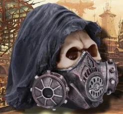 Nemesis Now Catch Your Breath Steampunk Skull