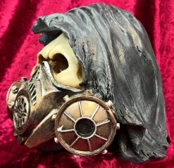 Nemesis Now Catch Your Breath Steampunk Skull