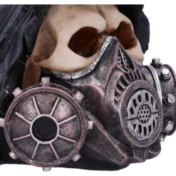 Nemesis Now Catch Your Breath Steampunk Skull
