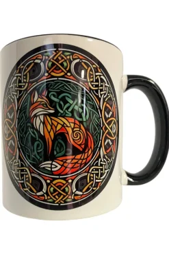 Oakhart Industries Celtic Knot Fox Mug