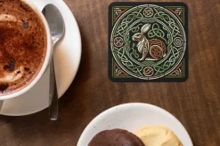 Oakhart Industries Celtic Knot Rabbit Coaster