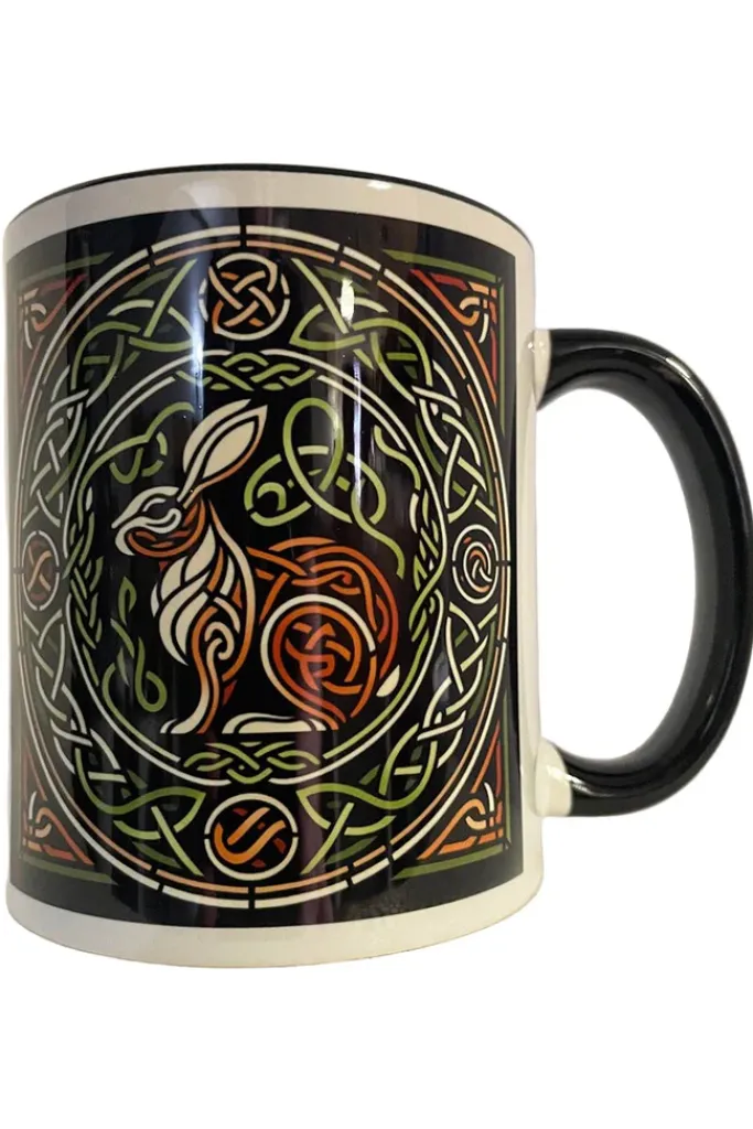 Oakhart Industries Celtic Knot Rabbit Mug