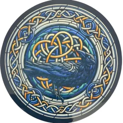 Oakhart Industries Celtic Knot Raven Mug