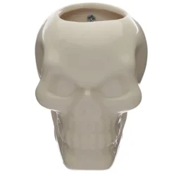 Puckator Ceramic Skull Garden Wall Planter