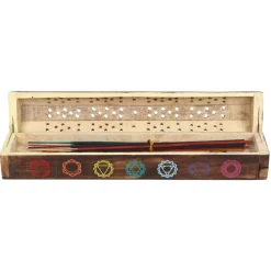 Something Different Chakra Wooden Mixed Incense Box Set