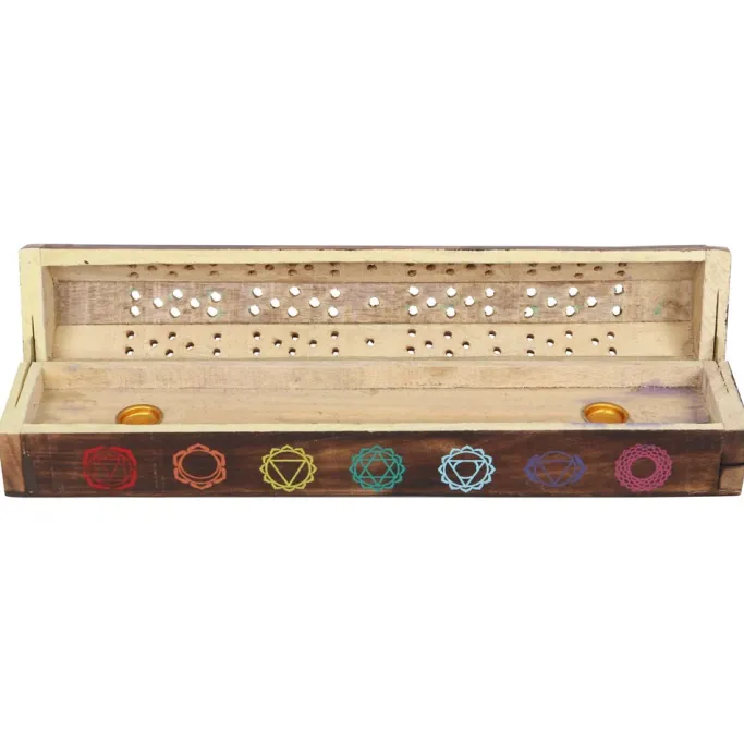 Something Different Chakra Wooden Mixed Incense Box Set