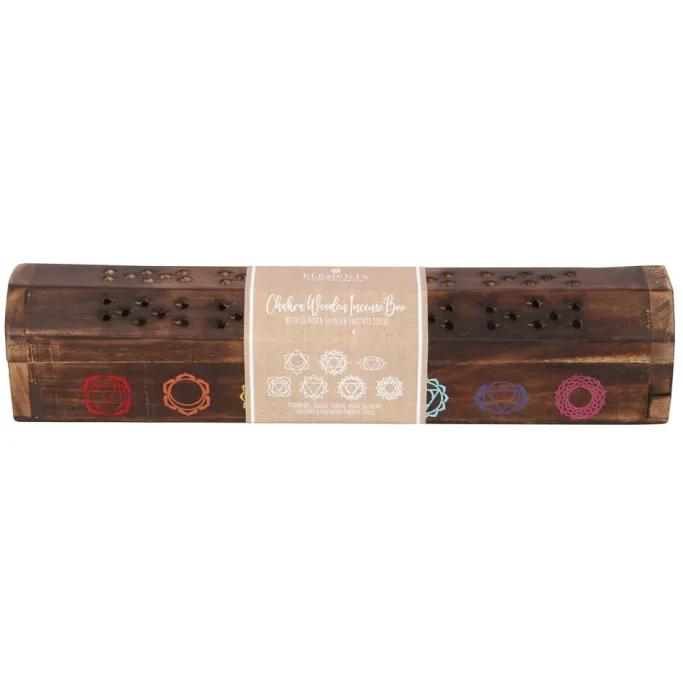 Something Different Chakra Wooden Mixed Incense Box Set