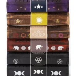Something Different Chakra Wooden Mixed Incense Box Set