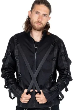 Innocent Clothing Chemical Black Bind Me Jacket