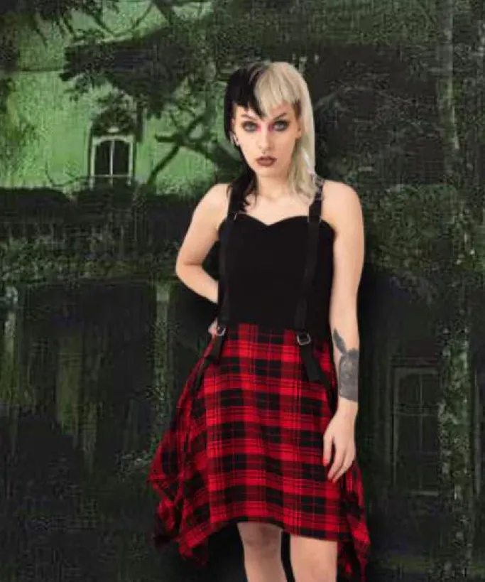Innocent Clothing Chemical Black Spectral Dress