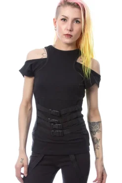 Innocent Clothing Chemical Black Tess Top