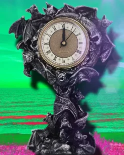 Nemesis Now Chiroptera Time Bat Clock