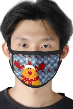 Christmas Face Masks Christmas Face Mask Reindeer