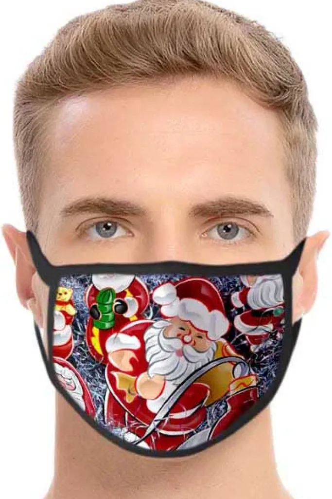 Christmas Face Masks Christmas Face Mask Santa