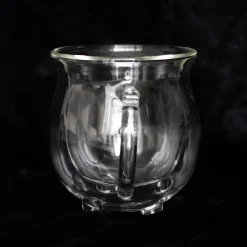 Something Different Clear Double Walled Glass Cauldron Mug