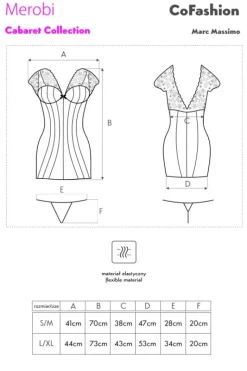 CoFashion Merobi Chemise (L/XL)