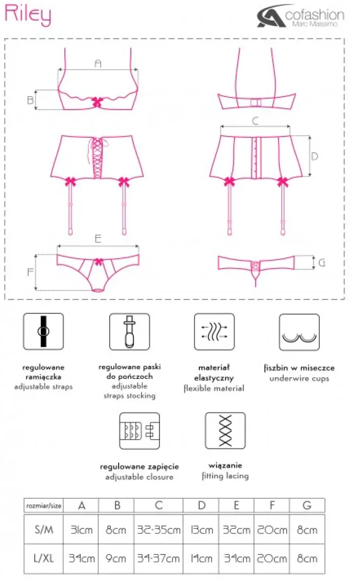 CoFashion Riley Lingerie Set