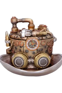 Nemesis Now Cogwork Hatter Box Steampunk Top Hat