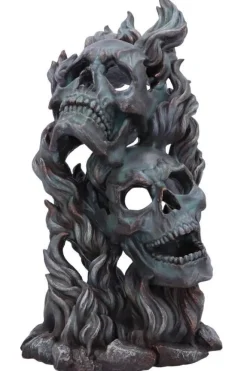 Nemesis Now Comedy and Tragedy Skull Ornament