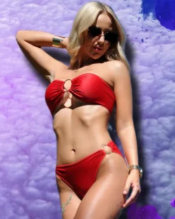 Corsetti Amphitrite Red Bikini