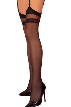 Corsetti Erimys Black Stockings