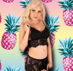 Corsetti Wolpilm Black Lingerie Set