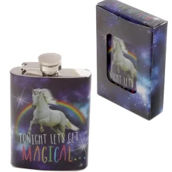 Puckator Cosmic Unicorn Hip Flask