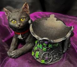 Nemesis Now Cosmo Cat Crystal Ball Holder