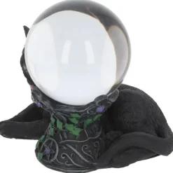 Nemesis Now Cosmo Cat Crystal Ball Holder