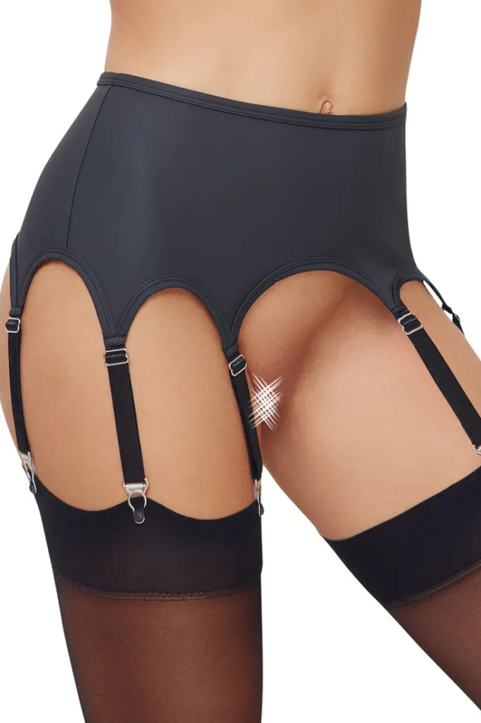 Cottelli Collection Cottelli 8 Strap Suspender Belt