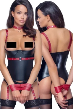 Cottelli Collection Bondage Cottelli Bondage Basque Set